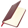 Еженедельник датированный 2026 МАЛЫЙ ФОРМАТ 95х155мм А6 BRAUBERG Imperial, под кожу, бордо, 117188 по низкой цене оптом 