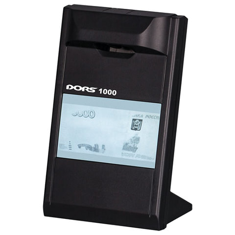 Детектор банкнот DORS 1000 М3, ЖК-дисплей 10 см, просмотровый, ИК-детекция, спецэлемент "М", черный, FRZ-022087 по низкой цене оптом Краснодар, Москва, Уфа, Казань, Барнаул, Владивосток, Хабаровск, Сахалин, Красноярск, Екатеренбург, 