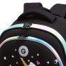 Ранец GRIZZLY анатомическая спинка, c брелоком, для девочек, RAINBOW CAT, 36х28х20 см, RAz-486-2/1 по низкой цене оптом 