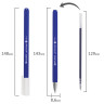 Ручка гелевая BRAUBERG "Matt Gel", СИНЯЯ, корпус soft-touch, узел 0,5 мм, линия 0,35 мм, 142945 по низкой цене оптом Краснодар, Москва, Уфа, Казань, Барнаул, Владивосток, Хабаровск, Сахалин, Красноярск, Екатеренбург, 