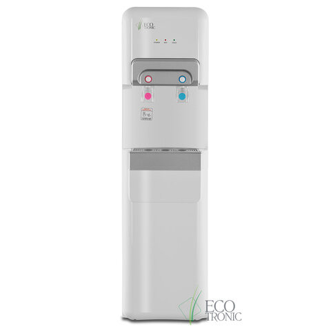 Пурифайер для воды ECOTRONIC V10-U4L напольный, НАГРЕВ/ОХЛАЖДЕНИЕ КОМПРЕССОРНОЕ, 2 крана, белый 7258 по низкой цене оптом Краснодар, Москва, Уфа, Казань, Барнаул, Владивосток, Хабаровск, Сахалин, Красноярск, Екатеренбург, 