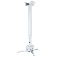 Кронштейн для проекторов потолочный VLK TRENTO-85W, 750-1500 мм, до 15 кг, наклон 15°, белый