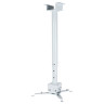 Кронштейн для проекторов потолочный VLK TRENTO-85W, 750-1500 мм, до 15 кг, наклон 15°, белый по низкой цене оптом 