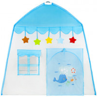 Детская игровая палатка-домик, В100*Д130*Ш130 см, в сумке, BRAUBERG KIDS, 665169