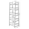 Стеллаж на металлокаркасе BRABIX "LOFT SH-003", 600х350х1500 мм, 5 полок, цвет дуб натуральный, 641236 по низкой цене оптом 