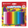 Пластилин классический BRAUBERG 12 цветов, 200 г, ВЫСШЕЕ КАЧЕСТВО, блистер, 103350 по низкой цене оптом 