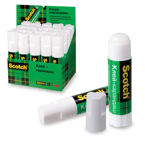 Клей-карандаш SCOTCH, 15 г, 6015D20 по низкой цене оптом 