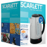 Чайник SCARLETT SC-EK21S94, 1,8 л, 2200 Вт, закрытый нагревательный элемент, сталь по низкой цене оптом Краснодар, Москва, Уфа, Казань, Барнаул, Владивосток, Хабаровск, Сахалин, Красноярск, Екатеренбург, 