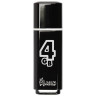 Флеш-диск 4 GB, SMARTBUY Glossy, USB 2.0, черный, SB4GBGS-K по низкой цене оптом Краснодар, Москва, Уфа, Казань, Барнаул, Владивосток, Хабаровск, Сахалин, Красноярск, Екатеренбург, 