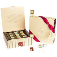 Конфеты шоколадные O'ZERA "Вкус радостного утра", с цельным фундуком, 180 г, картонная коробка, 267