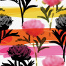Бумага упаковочная мелованная 70х100 см ЗОЛОТАЯ СКАЗКА "Vintage Flowers", 5 дизайнов, 70 г/м2, 591587 по низкой цене оптом 