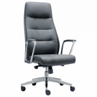 Кресло BRABIX PREMIUM Adept EX-752, синхромеханизм, алюминий, ткань, серое, 532932