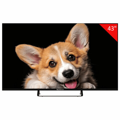 Телевизор TOPDEVICE TDTV43CS03U_BK, 43'' (109 см), 3840x2160, 4K, 16:9 SmartTV WiFi B по низкой цене оптом 