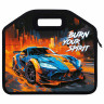 Папка-сумка ЮНЛАНДИЯ, 1 отделение, фетровые ручки, 34х30х11 см, Race car, 273382 по низкой цене оптом 