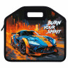 Папка-сумка ЮНЛАНДИЯ, 1 отделение, фетровые ручки, 34х30х11 см, Race car, 273382 по низкой цене оптом 