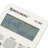 Калькулятор инженерный двухстрочный BRAUBERG SC-880-N, 417 функций, 10+2 разрядов, батарея, БЕЛЫЙ, 250526 по низкой цене оптом 