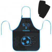 Накидка-фартук с нарукавниками для уроков труда ЮНЛАНДИЯ, 46х54 см, Sport game, 272470