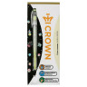Ручка гелевая CROWN "Hi-Jell Pastel", ЖЕЛТАЯ ПАСТЕЛЬ, узел 0,8 мм, линия письма 0,5 мм, HJR-500P по низкой цене оптом 
