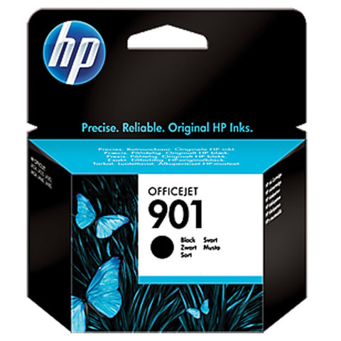 Картридж струйный HP (CC653AE) OfficeJet J4580/J4660/J4680/J4500 №901, черный, оригинальный, 200 стр по низкой цене оптом 