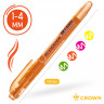 Набор текстовыделителей CROWN 4 шт., АРОМАТИЗИРОВАННЫЕ, АССОРТИ,"Multi Hi-Lighter", линия 1-4 мм, F-500-4 по низкой цене оптом Краснодар, Москва, Уфа, Казань, Барнаул, Владивосток, Хабаровск, Сахалин, Красноярск, Екатеренбург, 