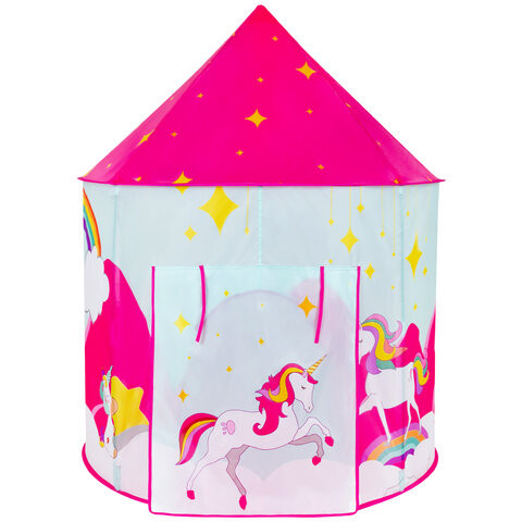 Детская игровая палатка-шатер, В105*Д105*Ш135 см, в сумке, BRAUBERG KIDS, 664170, 665170 по низкой цене оптом 