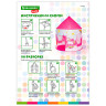 Детская игровая палатка-шатер, В105*Д105*Ш135 см, в сумке, BRAUBERG KIDS, 664170, 665170 по низкой цене оптом 