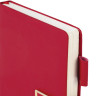 Ежедневник недатированный А5 143х210мм BRAUBERG Deluxe, под кожу, магнит 160л, красный, 117142 по низкой цене оптом Ежедневник недатированный А5 143х210мм BRAUBERG Deluxe, под кожу, магнит 160л, красный, 117142 по низкой цене оптом