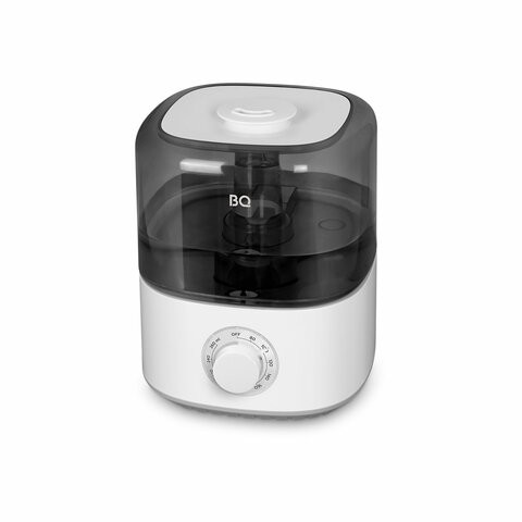 Увлажнитель воздуха BQ (БИ-КЬЮ) HDR2000, объем бака 2,5 л, 25 Вт, белый/черный, 86196446 по низкой цене оптом Краснодар, Москва, Уфа, Казань, Барнаул, Владивосток, Хабаровск, Сахалин, Красноярск, Екатеренбург, 