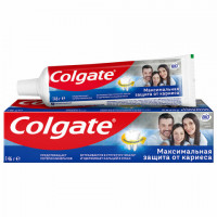 Зубная паста 100мл COLGATE "Свежая мята", защита от кариеса, с фторидом и кальцием, ш, 7891024149102