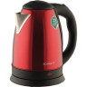 Чайник SCARLETT SC-EK21S76, 2 л, 1800 Вт, закрытый нагревательный элемент, сталь, красный по низкой цене оптом Краснодар, Москва, Уфа, Казань, Барнаул, Владивосток, Хабаровск, Сахалин, Красноярск, Екатеренбург, 