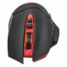 Мышь беспроводная игровая REDRAGON Mirage, USB, 7 кнопок+1 колесо-кнопка, лазерная, черно-красная, 74847 по низкой цене оптом 