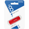 Флеш-диск 8GB SMARTBUY Scout USB 2.0, красный, SB008GB2SCR по низкой цене оптом Краснодар, Москва, Уфа, Казань, Барнаул, Владивосток, Хабаровск, Сахалин, Красноярск, Екатеренбург, 