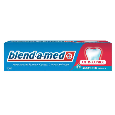 Зубная паста, 100 мл, BLEND-A-MED (Бленд-а-Мед) Анти-кариес "Свежесть" по низкой цене оптом 
