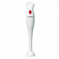 Блендер погружной BOSCH MSMP1000, 350 Вт, 1 скорость, 1 насадка, стакан, белый
