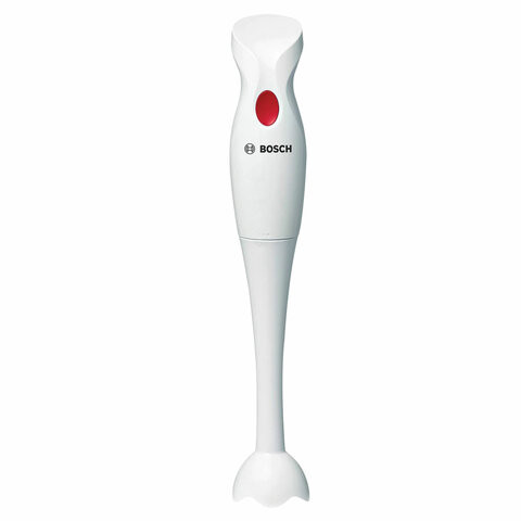 Блендер погружной BOSCH MSMP1000, 350 Вт, 1 скорость, 1 насадка, стакан, белый по низкой цене оптом Краснодар, Москва, Уфа, Казань, Барнаул, Владивосток, Хабаровск, Сахалин, Красноярск, Екатеренбург, 