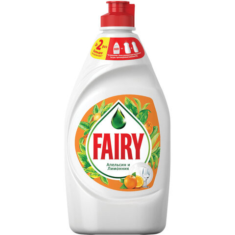 Средство для мытья посуды, 450 мл, FAIRY (Фейри) "Апельсин и лимонник" по низкой цене оптом 