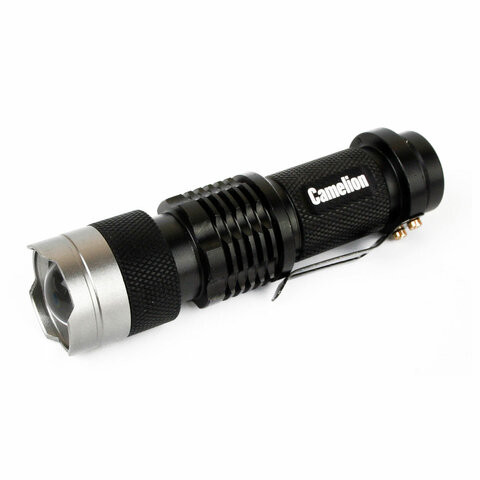 Фонарь CAMELION XP-E, ЯРКИЙ, ZOOM, 3 режима, питание 1хAA, LED5135 по низкой цене оптом 