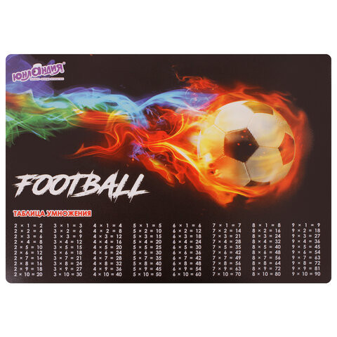 Настольное покрытие ЮНЛАНДИЯ, А3+, пластик, 46x33 см, "Fireball", 270397 по низкой цене оптом 