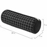 Пенал-косметичка BRAUBERG, Checkered, черный, 20х7х7см, 272298 по низкой цене оптом 