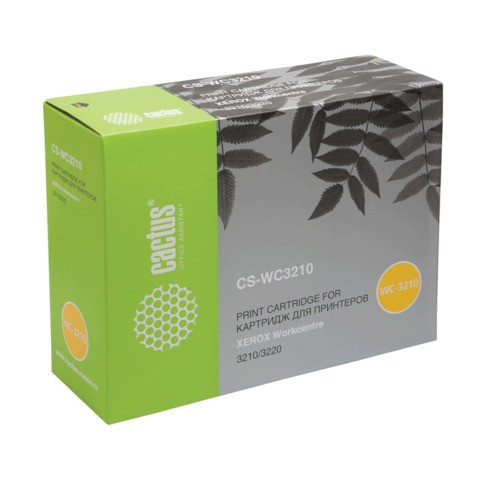 Картридж лазерный CACTUS (CS-WC3210) для XEROX WC3210/3220, ресурс 2000 стр. по низкой цене оптом 