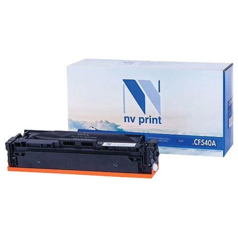 Картридж лазерный NV PRINT (NV-CF540A) для HP M254dw/M254nw/MFP M280nw/M281fdw, черный, ресурс 1400 страниц по низкой цене оптом 