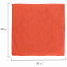 Салфетка универсальная, микрофибра, 30х30 см, оранжевая, LAIMA, 601242