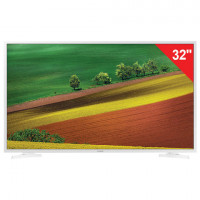 Телевизор SAMSUNG 32N4510, 32" (81 см), 1366x768, HD, 16:9, Smart TV, Wi-Fi, белый
