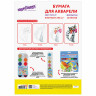 Папка для акварели БОЛЬШОГО ФОРМАТА А3, 20 листов, 180 г/м2, ЮНЛАНДИЯ, 297х420 мм, "Юнландик в саду", 111069 по низкой цене оптом Краснодар, Москва, Уфа, Казань, Барнаул, Владивосток, Хабаровск, Сахалин, Красноярск, Екатеренбург, 