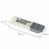Ластик ЮНЛАНДИЯ (KOH-I-NOOR EXCLUSIVE) 6541/60, 50х13х7мм, бело-серый, 228700, 6541060008KD по низкой цене оптом Краснодар, Москва, Уфа, Казань, Барнаул, Владивосток, Хабаровск, Сахалин, Красноярск, Екатеренбург, 