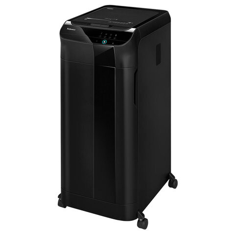 Уничтожитель (шредер) с автоподачей FELLOWES AUTOMAX 600M, 5 уровень секретности, 2x12 мм, 83 л, FS-46574 по низкой цене оптом 