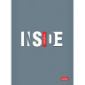 Блокнот МАЛЫЙ ФОРМАТ А6 (105х145 мм) 32 л., скоба, ламинированная бумага, HATBER, INSIDE, 32Б6B1 по низкой цене оптом 