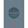 Блокнот МАЛЫЙ ФОРМАТ А6 (105х145 мм) 32 л., скоба, ламинированная бумага, HATBER, INSIDE, 32Б6B1 по низкой цене оптом 