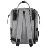 Рюкзак для мамы BRAUBERG MOMMY, крепления для коляски, термокарманы, серый, 41x24x17 см, 270818 по низкой цене оптом Краснодар, Москва, Уфа, Казань, Барнаул, Владивосток, Хабаровск, Сахалин, Красноярск, Екатеренбург, 