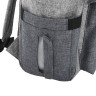 Рюкзак для мамы BRAUBERG MOMMY, крепления для коляски, термокарманы, серый, 41x24x17 см, 270818 по низкой цене оптом Краснодар, Москва, Уфа, Казань, Барнаул, Владивосток, Хабаровск, Сахалин, Красноярск, Екатеренбург, 